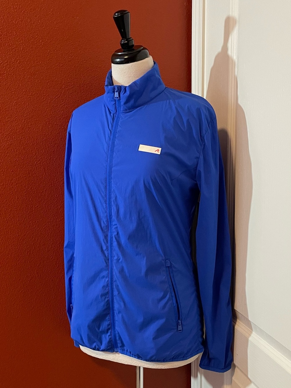 Redvanly Women’s Royal Blue Full Zip Performance Golf Light Windbreaker Jacket